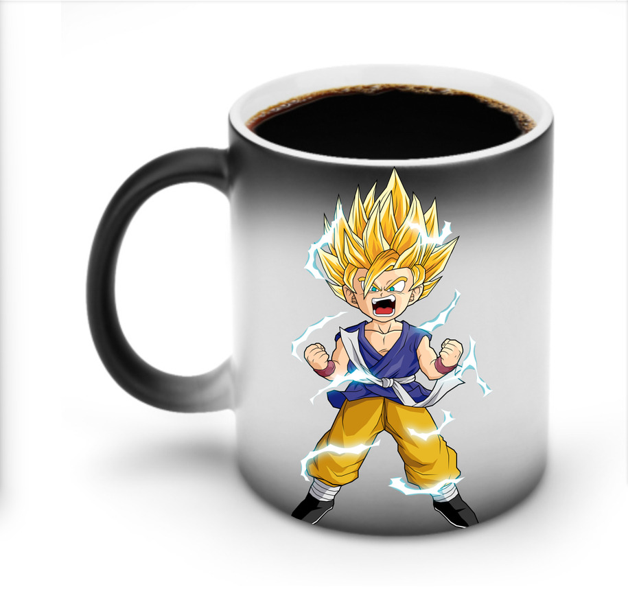 （画像用） ドラゴンボール 孫 悟飯（そんごはん）DRAGON BALL Son Gohan 温度変色マグカップ