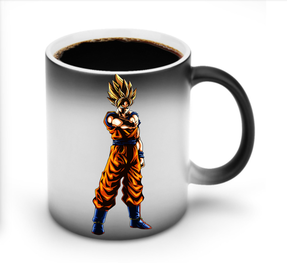 （画像用） ドラゴンボール 孫 悟飯（そんごはん）DRAGON BALL Son Gohan 温度変色マグカップ