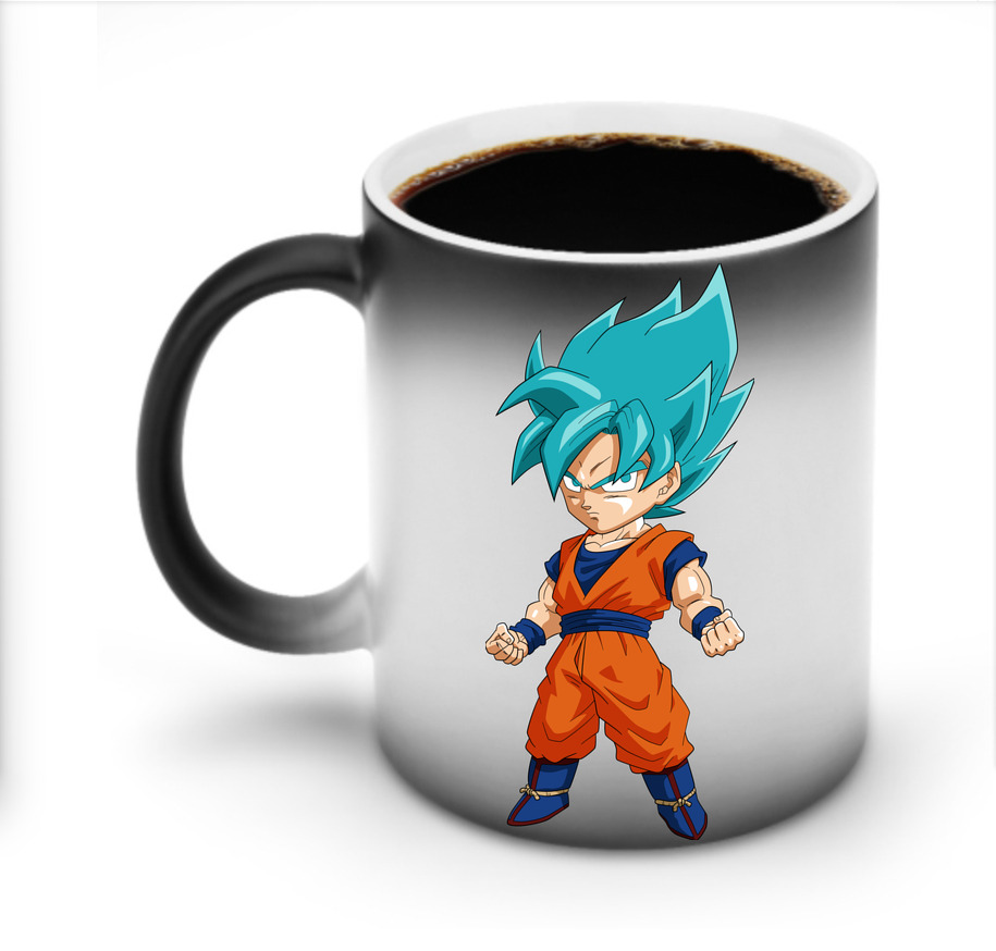 （画像用） ドラゴンボール 孫 悟飯（そんごはん）DRAGON BALL Son Gohan 温度変色マグカップ