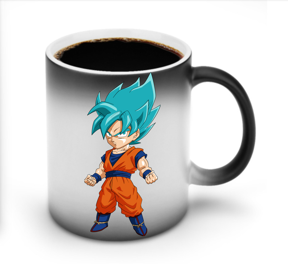（画像用） ドラゴンボール 孫 悟飯（そんごはん）DRAGON BALL Son Gohan 温度変色マグカップ