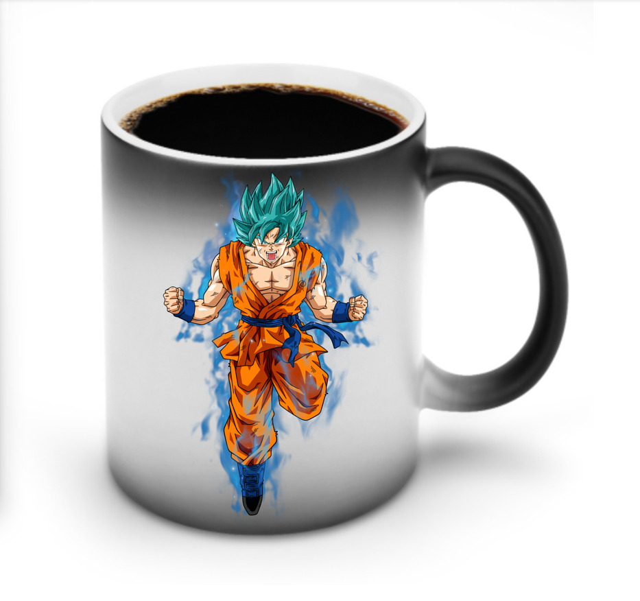 （画像用） ドラゴンボール 孫 悟飯（そんごはん）DRAGON BALL Son Gohan 温度変色マグカップ