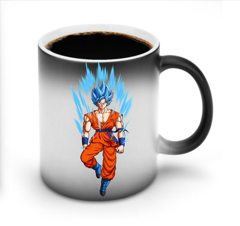 （画像用） ドラゴンボール 孫 悟飯（そんごはん）DRAGON BALL Son Gohan 温度変色マグカップ