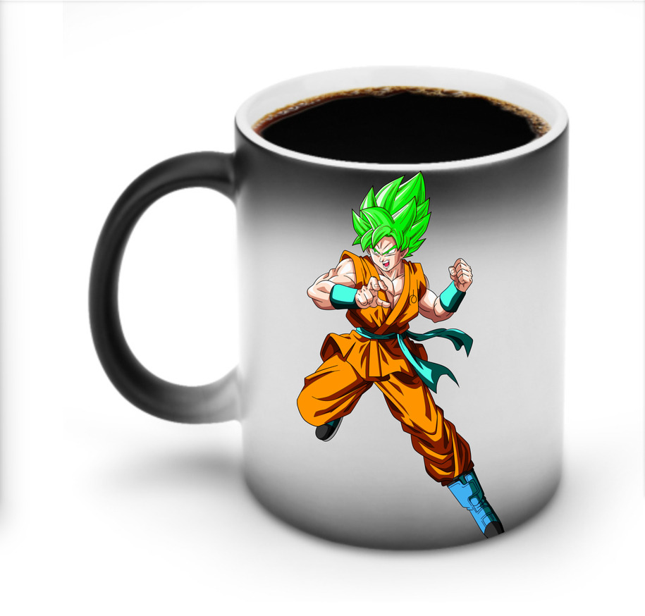（画像用） ドラゴンボール 孫 悟飯（そんごはん）DRAGON BALL Son Gohan 温度変色マグカップ