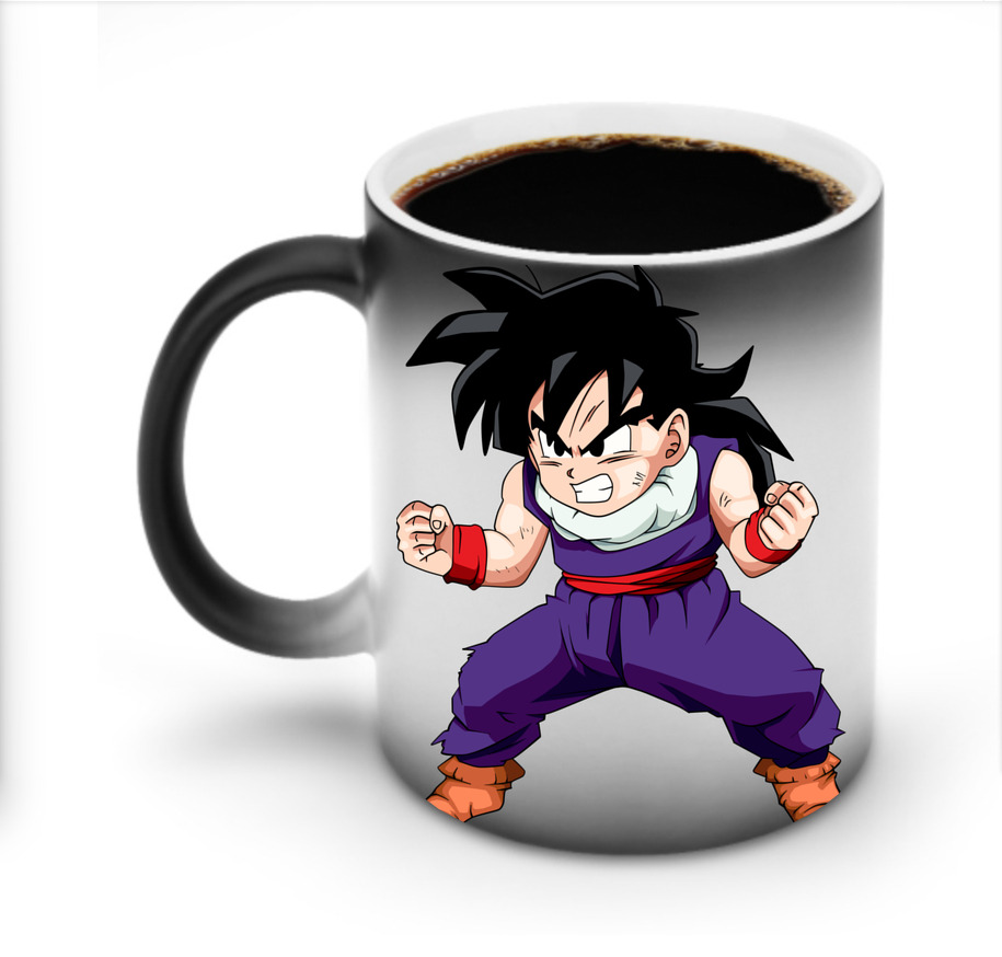（画像用） ドラゴンボール 孫 悟飯（そんごはん）DRAGON BALL Son Gohan 温度変色マグカップ