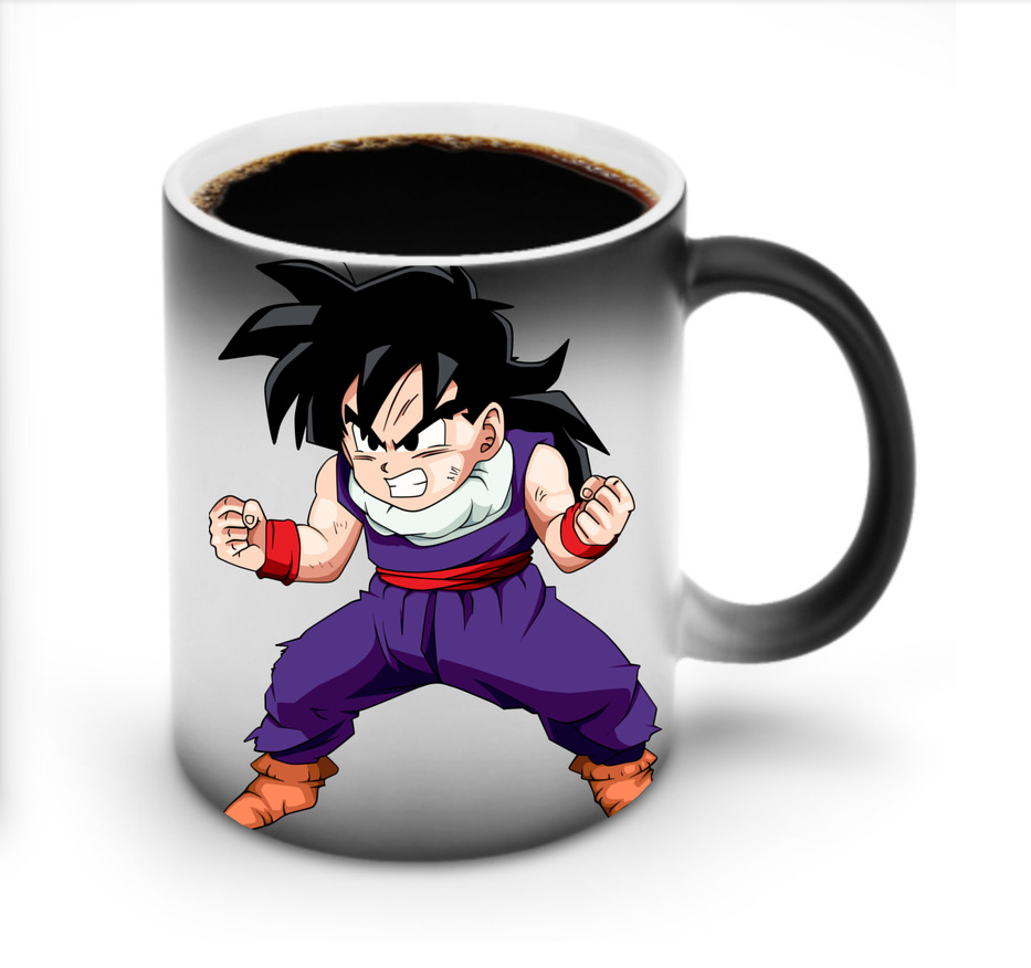 （画像用） ドラゴンボール 孫 悟飯（そんごはん）DRAGON BALL Son Gohan 温度変色マグカップ