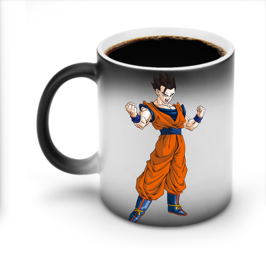 （画像用） ドラゴンボール 孫 悟飯（そんごはん）DRAGON BALL Son Gohan 温度変色マグカップ
