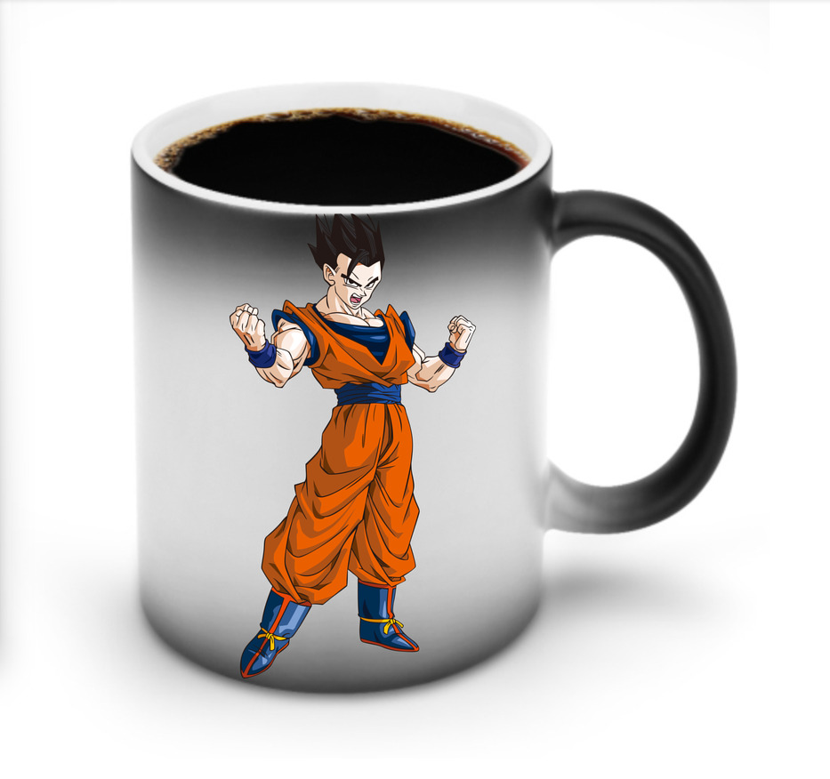 （画像用） ドラゴンボール 孫 悟飯（そんごはん）DRAGON BALL Son Gohan 温度変色マグカップ