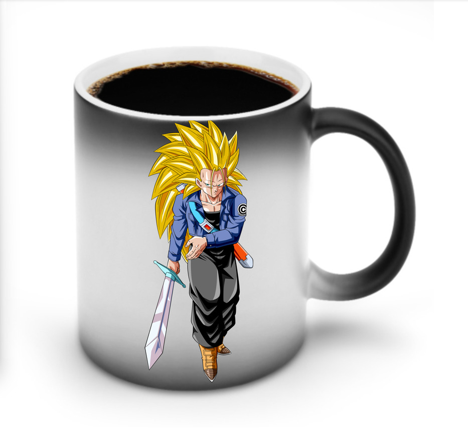 （画像用） ドラゴンボール トランクス（Torankusu）DRAGON BALL Trunks 温度変色マグカップ