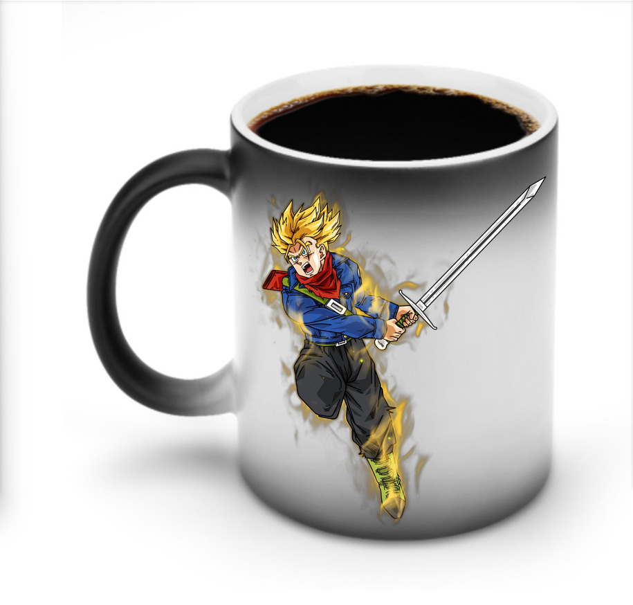 （画像用） ドラゴンボール トランクス（Torankusu）DRAGON BALL Trunks 温度変色マグカップ