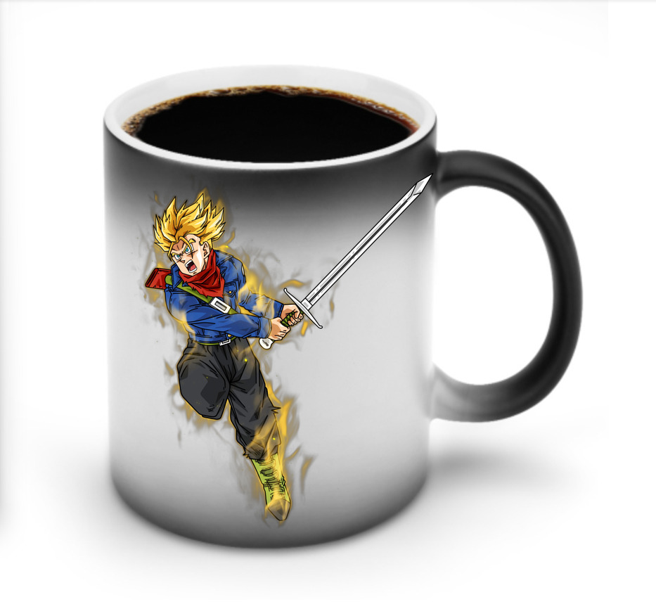 （画像用） ドラゴンボール トランクス（Torankusu）DRAGON BALL Trunks 温度変色マグカップ
