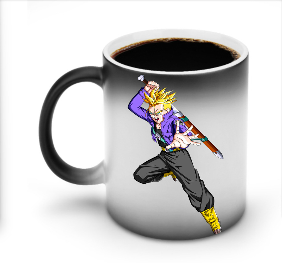 （画像用） ドラゴンボール トランクス（Torankusu）DRAGON BALL Trunks 温度変色マグカップ