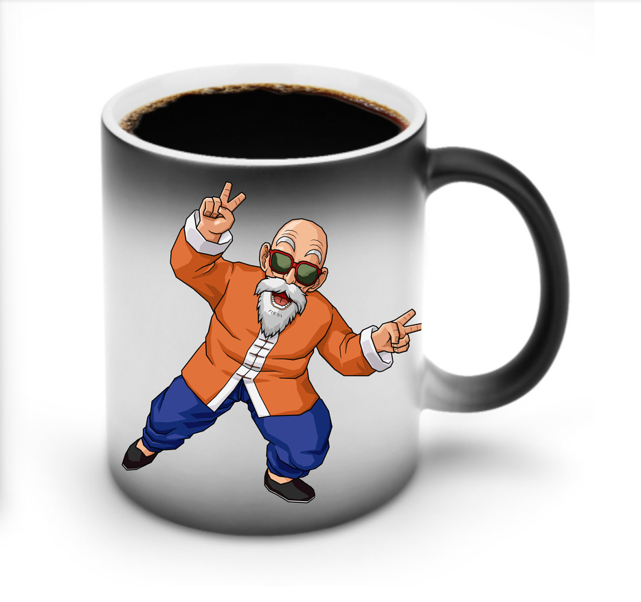 （画像用） ドラゴンボール 亀仙人（かめせんにん） DRAGON BALL Master Roshi Kame Sennin 温度変色マグカップ