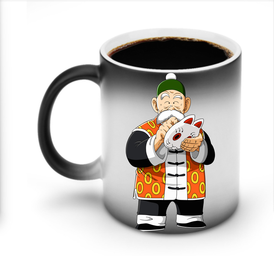 （画像用） ドラゴンボール 亀仙人（かめせんにん） DRAGON BALL Master Roshi Kame Sennin 温度変色マグカップ