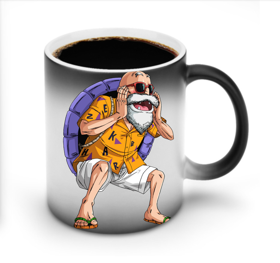 （画像用） ドラゴンボール 亀仙人（かめせんにん） DRAGON BALL Master Roshi Kame Sennin 温度変色マグカップ