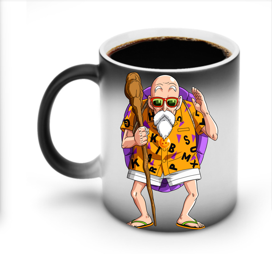 （画像用） ドラゴンボール 亀仙人（かめせんにん） DRAGON BALL Master Roshi Kame Sennin 温度変色マグカップ