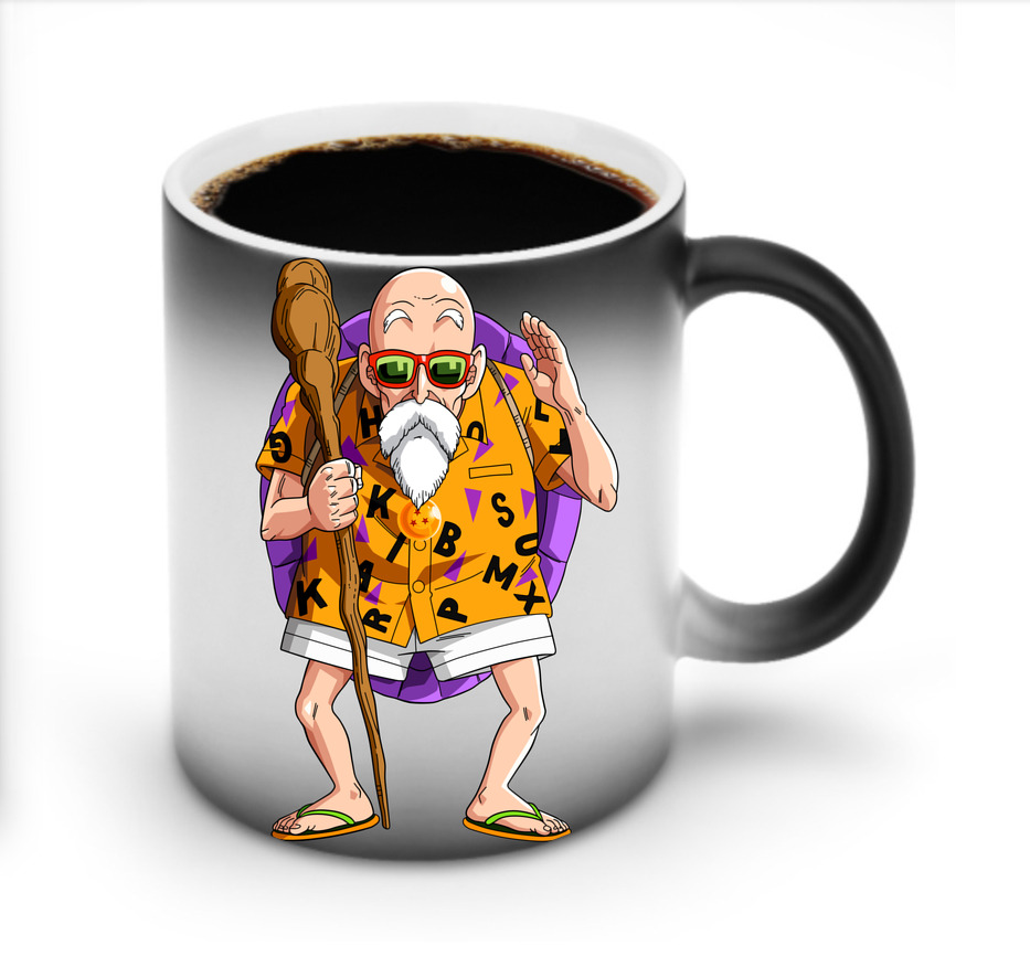 （画像用） ドラゴンボール 亀仙人（かめせんにん） DRAGON BALL Master Roshi Kame Sennin 温度変色マグカップ