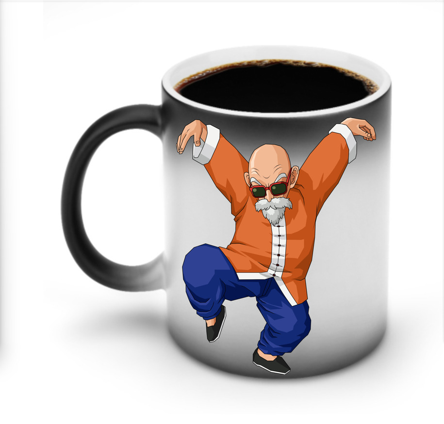 （画像用） ドラゴンボール 亀仙人（かめせんにん） DRAGON BALL Master Roshi Kame Sennin 温度変色マグカップ
