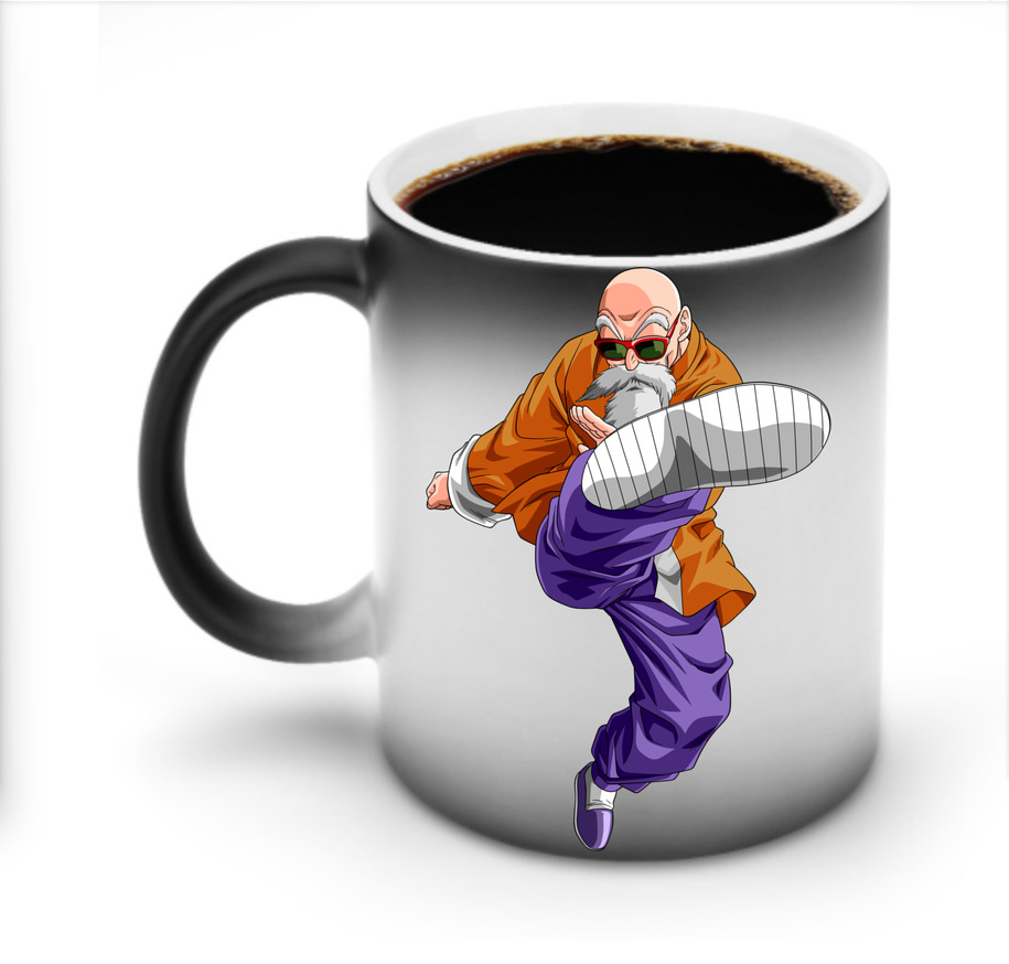 （画像用） ドラゴンボール 亀仙人（かめせんにん） DRAGON BALL Master Roshi Kame Sennin 温度変色マグカップ