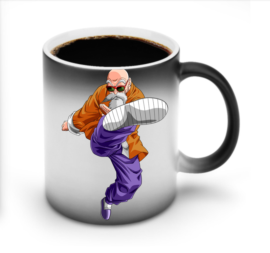 （画像用） ドラゴンボール 亀仙人（かめせんにん） DRAGON BALL Master Roshi Kame Sennin 温度変色マグカップ