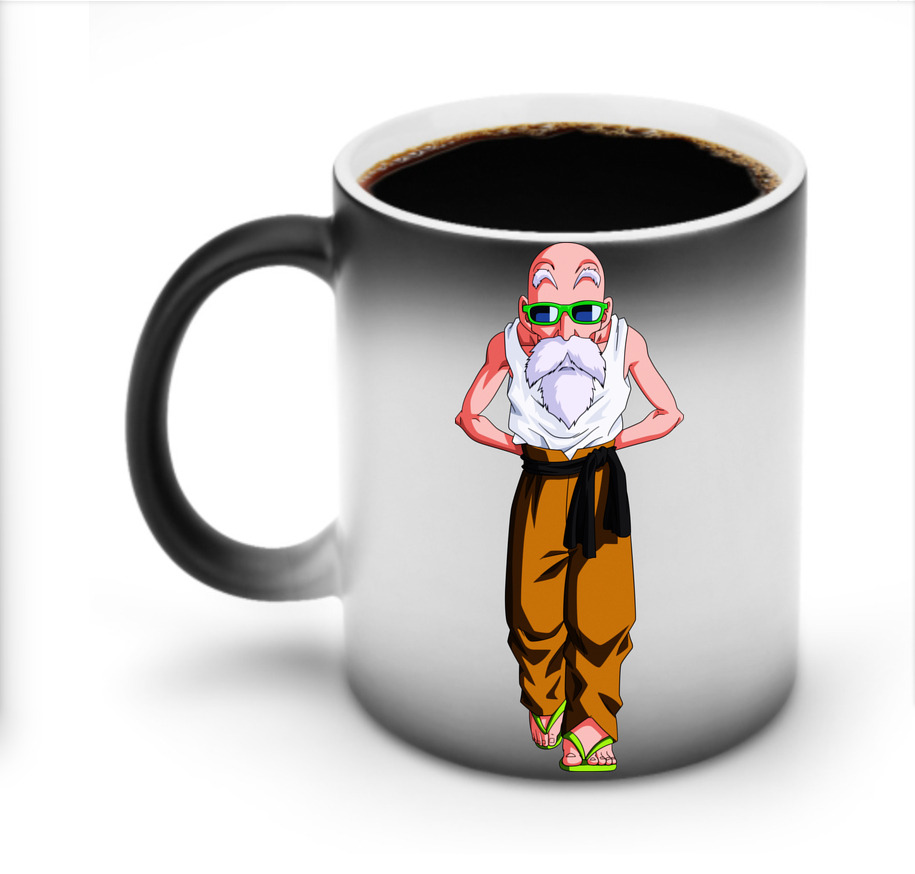 （画像用） ドラゴンボール 亀仙人（かめせんにん） DRAGON BALL Master Roshi Kame Sennin 温度変色マグカップ
