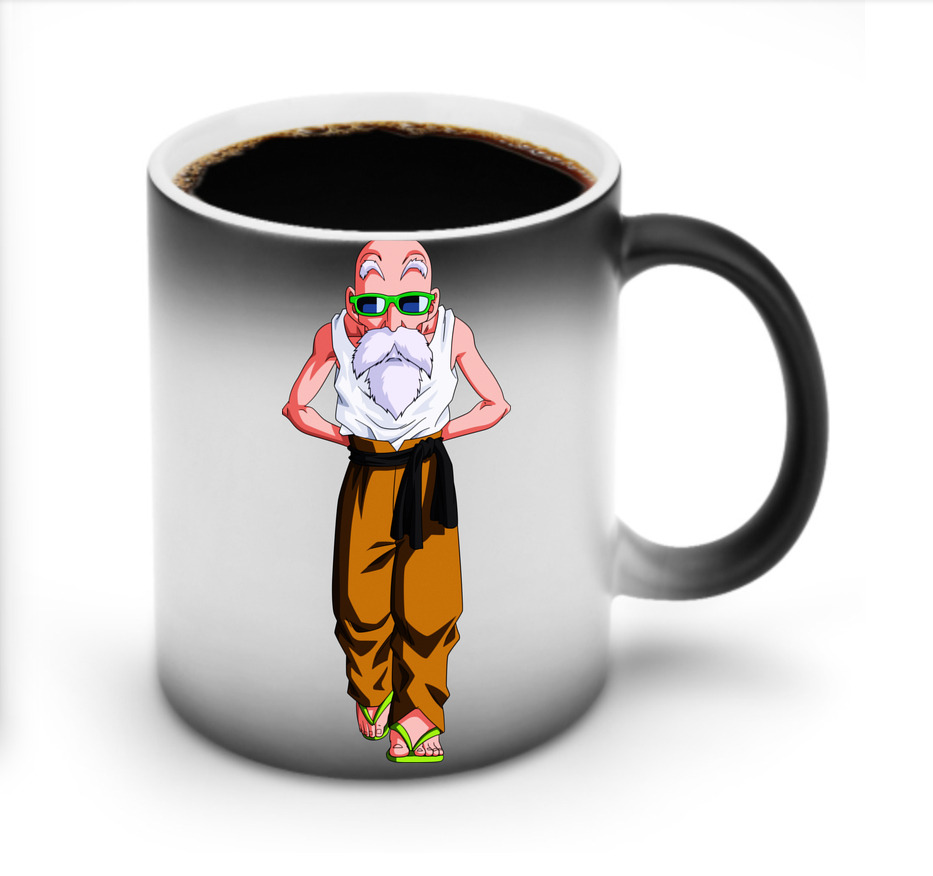 （画像用） ドラゴンボール 亀仙人（かめせんにん） DRAGON BALL Master Roshi Kame Sennin 温度変色マグカップ