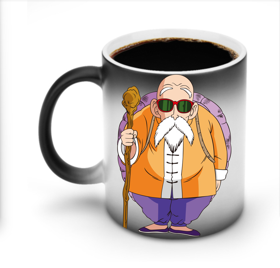 （画像用） ドラゴンボール 亀仙人（かめせんにん） DRAGON BALL Master Roshi Kame Sennin 温度変色マグカップ