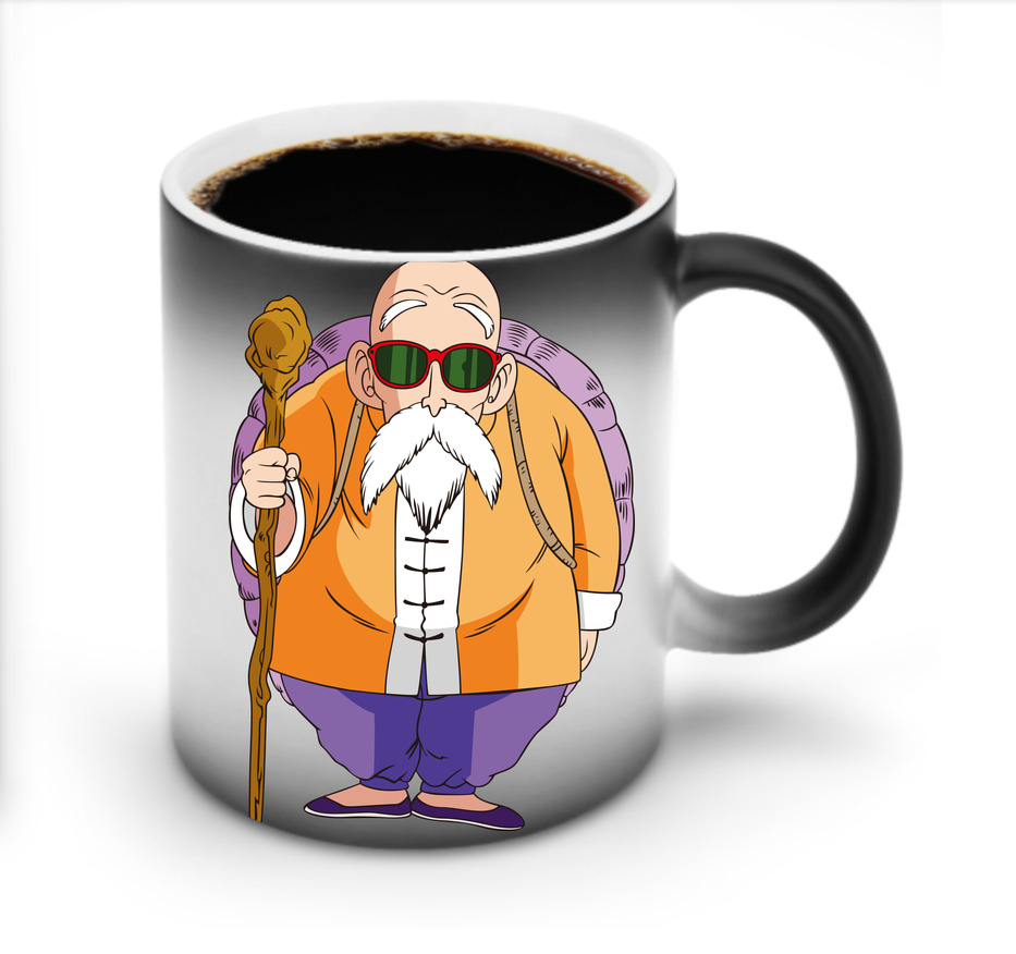 （画像用） ドラゴンボール 亀仙人（かめせんにん） DRAGON BALL Master Roshi Kame Sennin 温度変色マグカップ