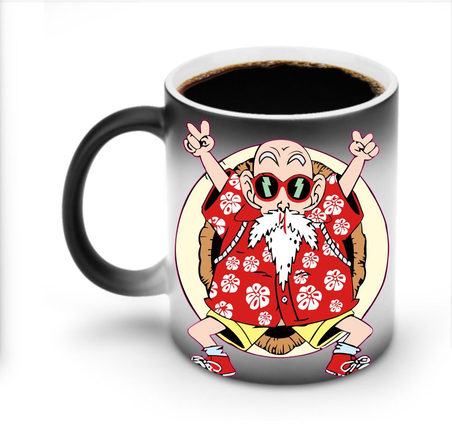 （画像用） ドラゴンボール 亀仙人（かめせんにん） DRAGON BALL Master Roshi Kame Sennin 温度変色マグカップ