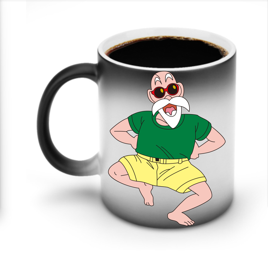 （画像用） ドラゴンボール 亀仙人（かめせんにん） DRAGON BALL Master Roshi Kame Sennin 温度変色マグカップ