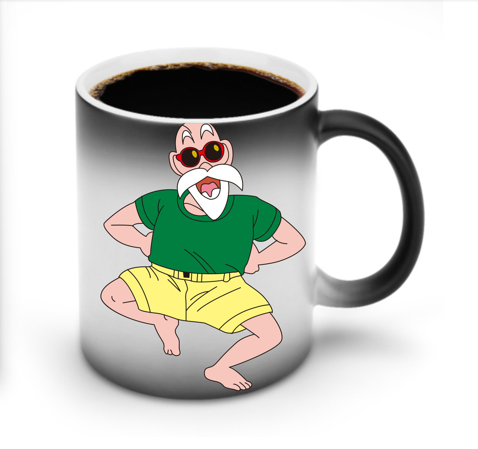 （画像用） ドラゴンボール 亀仙人（かめせんにん） DRAGON BALL Master Roshi Kame Sennin 温度変色マグカップ