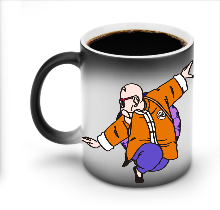 （画像用） ドラゴンボール 亀仙人（かめせんにん） DRAGON BALL Master Roshi Kame Sennin 温度変色マグカップ
