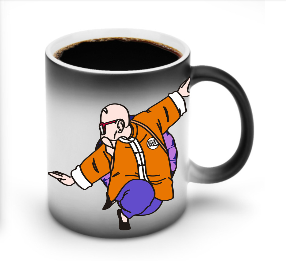 （画像用） ドラゴンボール 亀仙人（かめせんにん） DRAGON BALL Master Roshi Kame Sennin 温度変色マグカップ