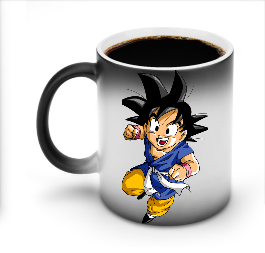 （画像用） ドラゴンボール 孫悟天 そん ごてん DRAGON BALL Son Goten 温度変色マグカップ