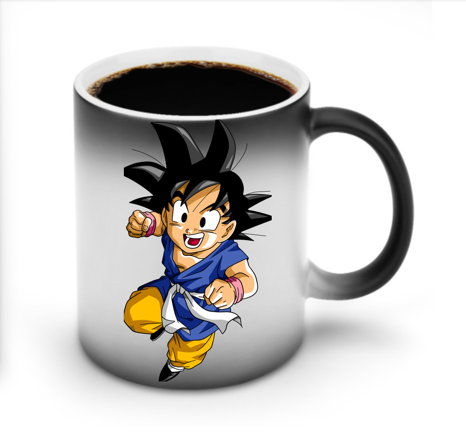 （画像用） ドラゴンボール 孫悟天 そん ごてん DRAGON BALL Son Goten 温度変色マグカップ