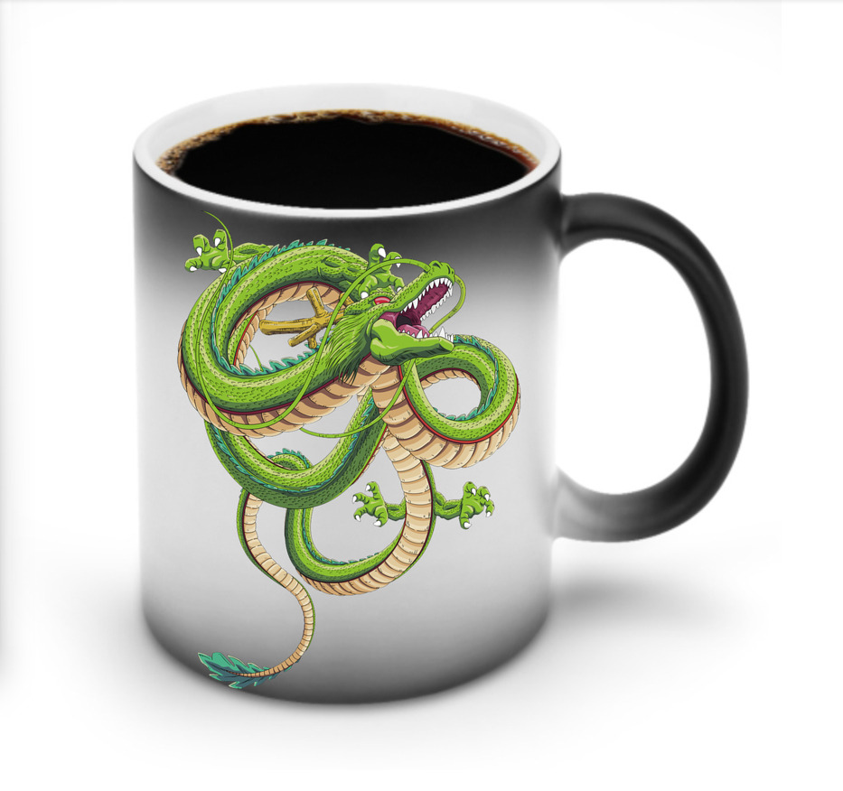（画像用） ドラゴンボール 神龍 シェンロン DRAGON BALL Shenron 温度変色マグカップ