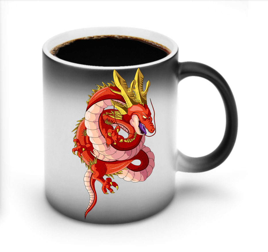 （画像用） ドラゴンボール 神龍 シェンロン DRAGON BALL Shenron 温度変色マグカップ