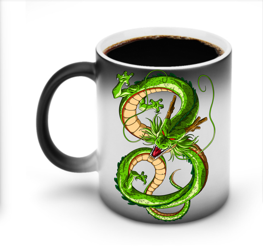 （画像用） ドラゴンボール 神龍 シェンロン DRAGON BALL Shenron 温度変色マグカップ