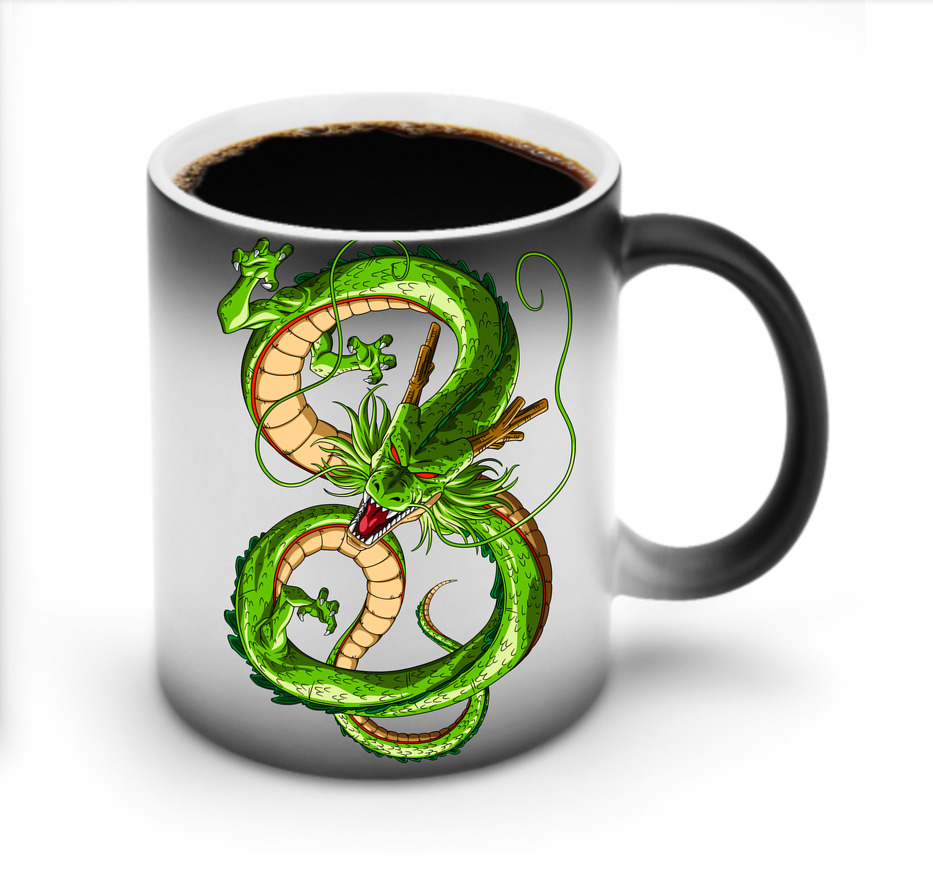 （画像用） ドラゴンボール 神龍 シェンロン DRAGON BALL Shenron 温度変色マグカップ
