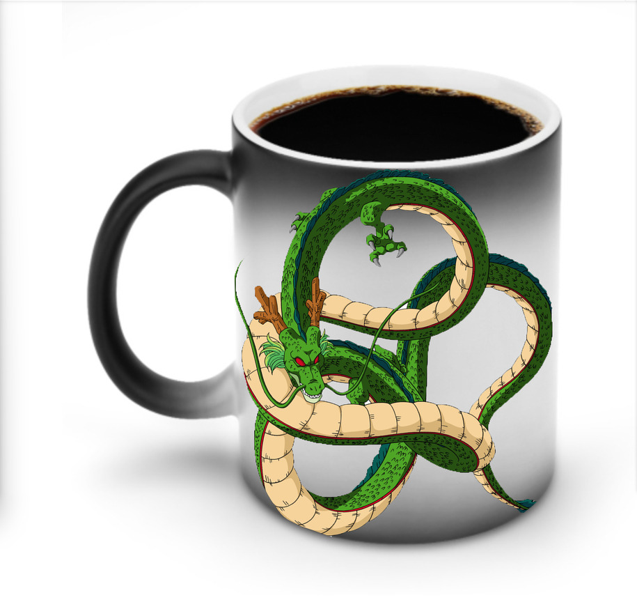 （画像用） ドラゴンボール 神龍 シェンロン DRAGON BALL Shenron 温度変色マグカップ