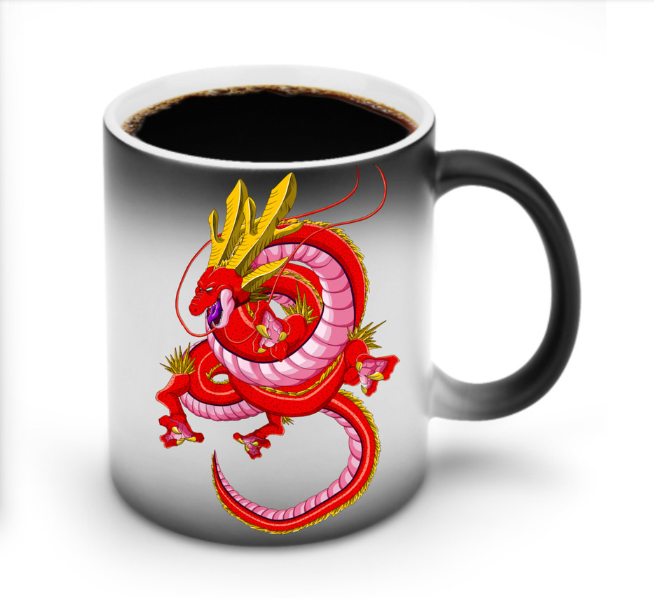 （画像用） ドラゴンボール 神龍 シェンロン DRAGON BALL Shenron 温度変色マグカップ