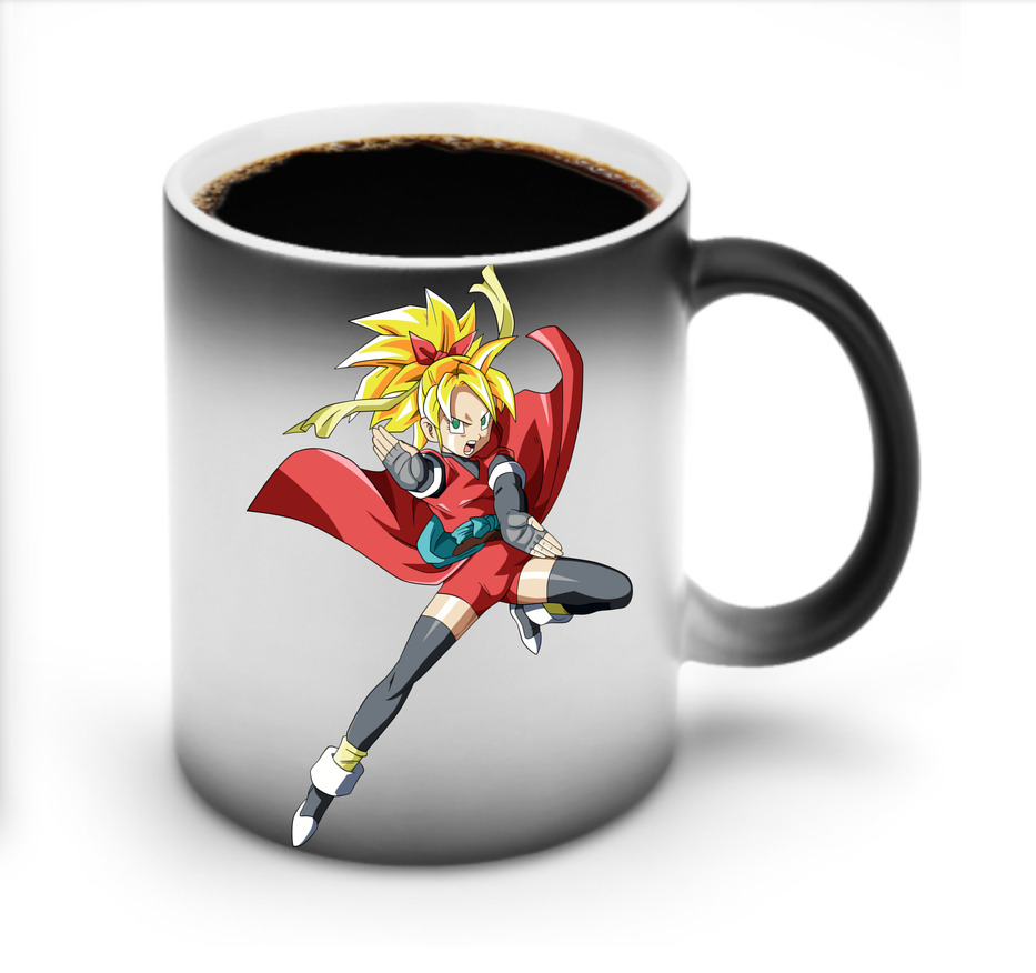 （画像用） ドラゴンボール カリフラ DRAGON BALL Caulifla 温度変色マグカップ