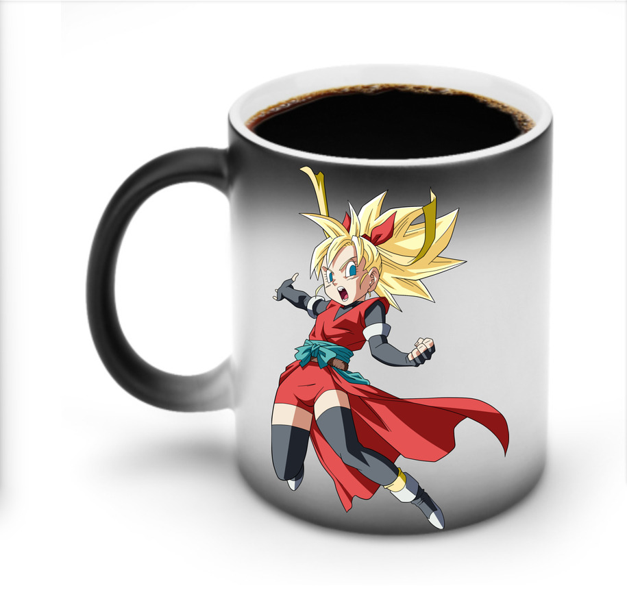 （画像用） ドラゴンボール カリフラ DRAGON BALL Caulifla 温度変色マグカップ