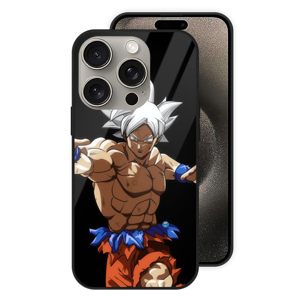 （画像用） ドラゴンボール 孫悟空（そん ごくう）Son Goku カカロット DRAGON BALL Kakarotto 【iPhone15Pro対応】スマホケース 耐衝撃＆黄変防止 背面ガラス