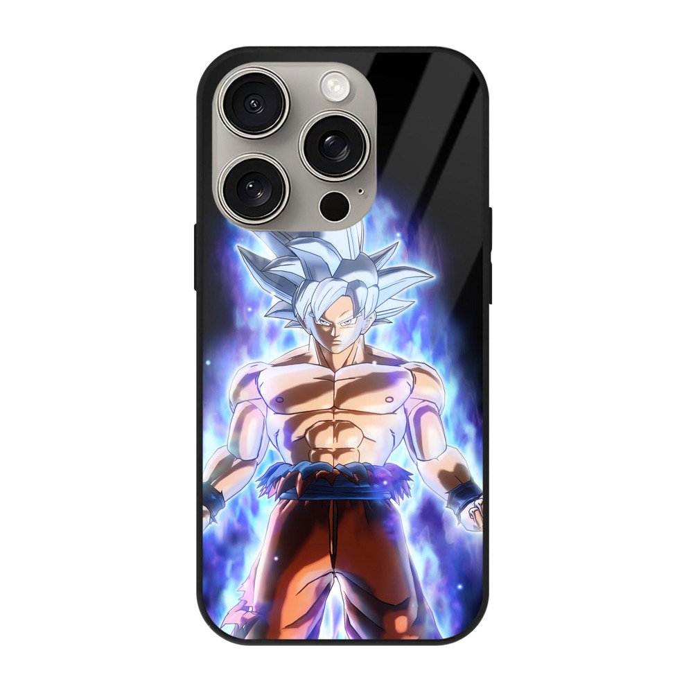 （画像用） ドラゴンボール 孫悟空（そん ごくう）Son Goku カカロット DRAGON BALL Kakarotto 【iPhone15Pro対応】スマホケース 耐衝撃＆黄変防止 背面ガラス