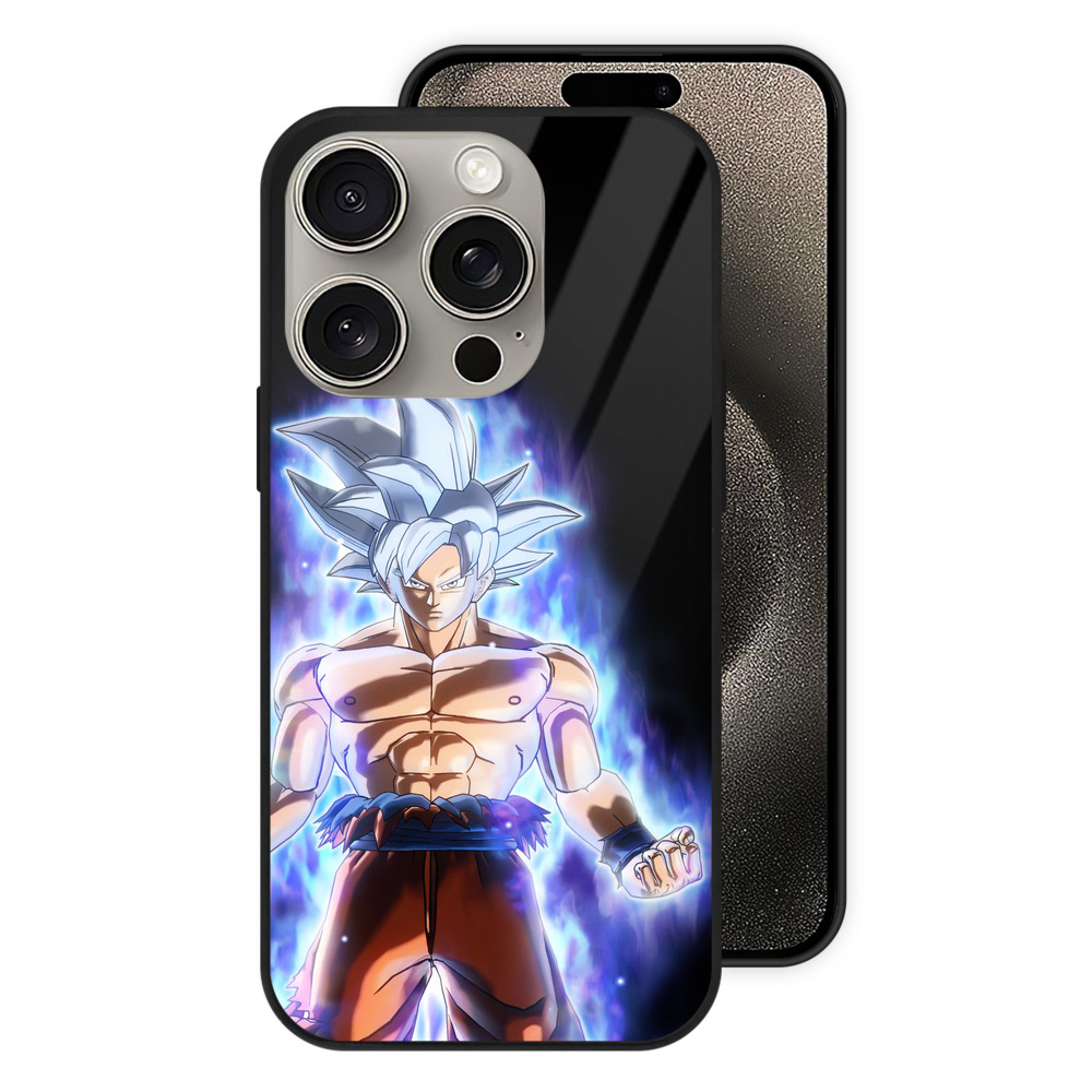 （画像用） ドラゴンボール 孫悟空（そん ごくう）Son Goku カカロット DRAGON BALL Kakarotto 【iPhone15Pro対応】スマホケース 耐衝撃＆黄変防止 背面ガラス