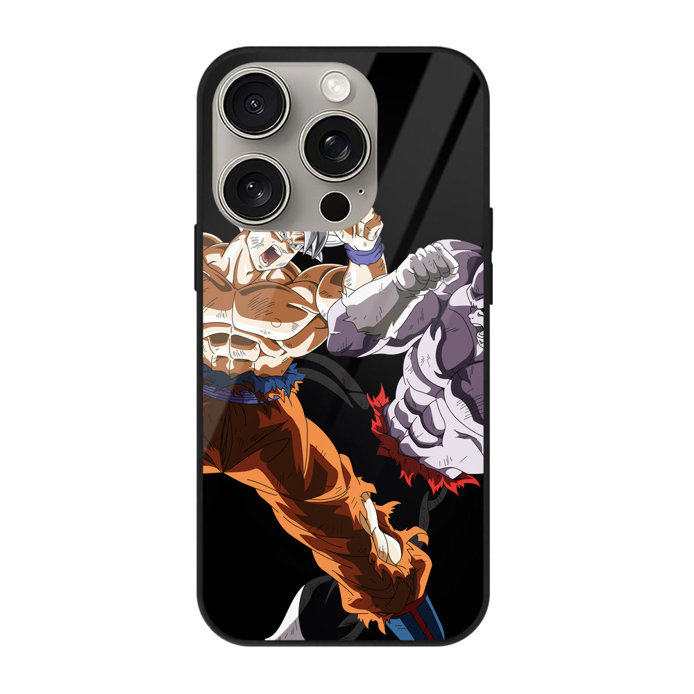 （画像用） ドラゴンボール 孫悟空（そん ごくう）Son Goku カカロット DRAGON BALL Kakarotto 【iPhone15Pro対応】スマホケース 耐衝撃＆黄変防止 背面ガラス