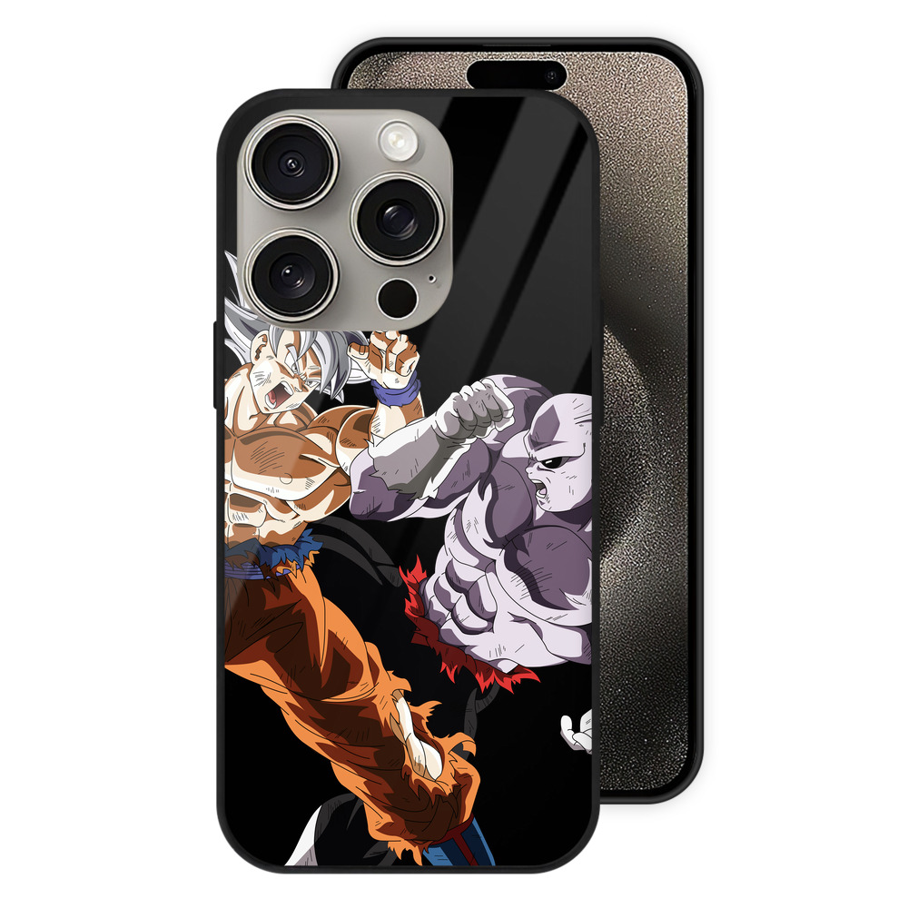 （画像用） ドラゴンボール 孫悟空（そん ごくう）Son Goku カカロット DRAGON BALL Kakarotto 【iPhone15Pro対応】スマホケース 耐衝撃＆黄変防止 背面ガラス