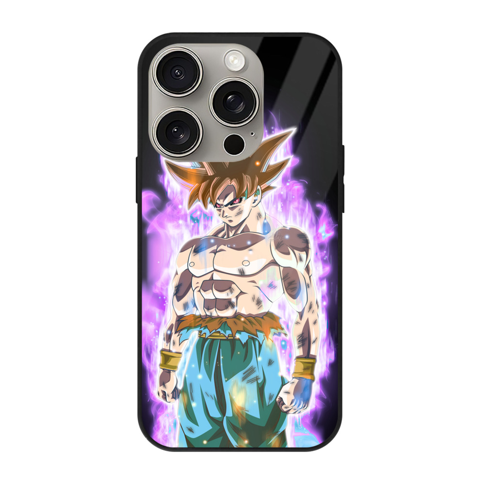 （画像用） ドラゴンボール 孫悟空（そん ごくう）Son Goku カカロット DRAGON BALL Kakarotto 【iPhone15Pro対応】スマホケース 耐衝撃＆黄変防止 背面ガラス