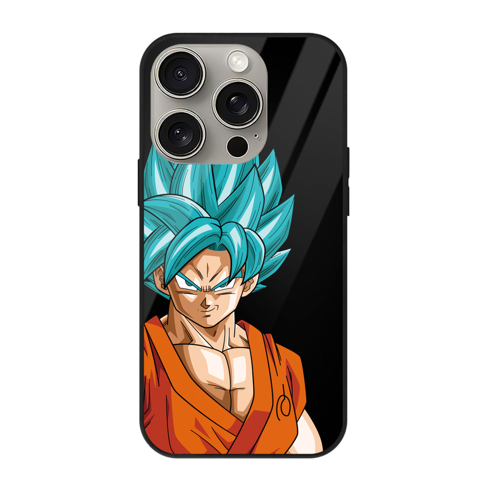 （画像用） ドラゴンボール 孫悟空（そん ごくう）Son Goku カカロット DRAGON BALL Kakarotto 【iPhone15Pro対応】スマホケース 耐衝撃＆黄変防止 背面ガラス