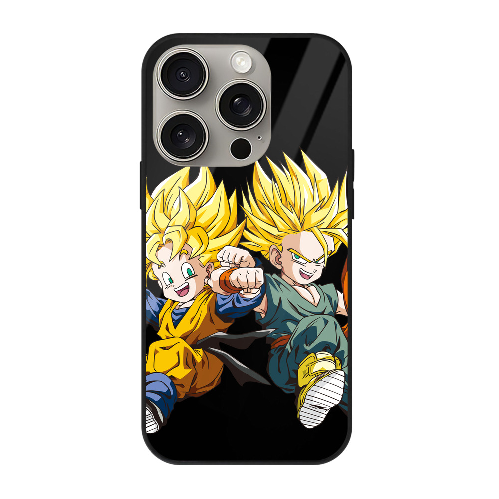 （画像用） ドラゴンボール 孫悟空（そん ごくう）Son Goku カカロット DRAGON BALL Kakarotto 【iPhone15Pro対応】スマホケース 耐衝撃＆黄変防止 背面ガラス